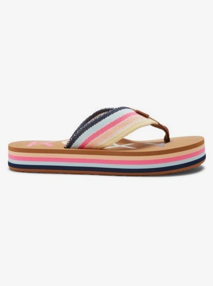 1 Girl's 4-16 Chika Hi Sandals Blue ARGL100303 Roxy