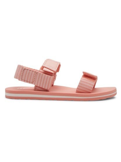 1 Girl's 4-16 Roxy Cage Sandals Pink ARGL100312 Roxy