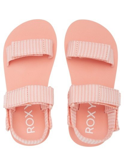 3 Girl's 4-16 Roxy Cage Sandals Pink ARGL100312 Roxy