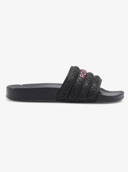 3 Girl's 4-16 Slippy Water-Friendly Sandals Black ARGL100338 Roxy