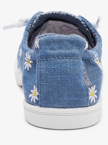 6 Girl's 4-16 Bayshore Shoes Blue ARGS600112 Roxy