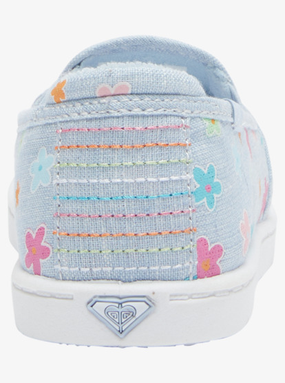 5 Girl's 4-16 Minnow Slip-On Shoes Blue ARGS600121 Roxy