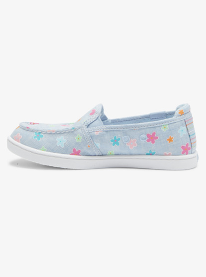 2 Girl's 4-16 Minnow Slip-On Shoes Blue ARGS600121 Roxy