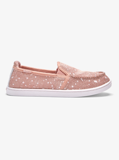 1 Girl's 4-16 Minnow Slip-On Shoes Pink ARGS600121 Roxy