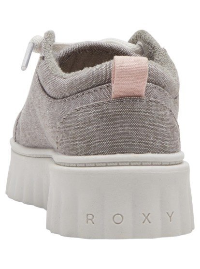 5 Girl's 4-16 Sheilahh Slip-On Shoes Grey ARGS700017 Roxy