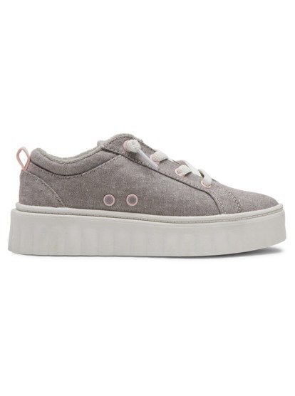 1 Girl's 4-16 Sheilahh Slip-On Shoes Grey ARGS700017 Roxy