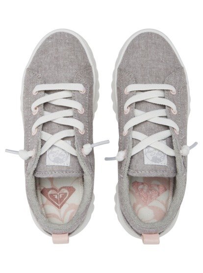 3 Girl's 4-16 Sheilahh Slip-On Shoes Grey ARGS700017 Roxy