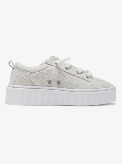 1 Girl's 4-16 Sheilahh Slip-On Shoes White ARGS700017 Roxy