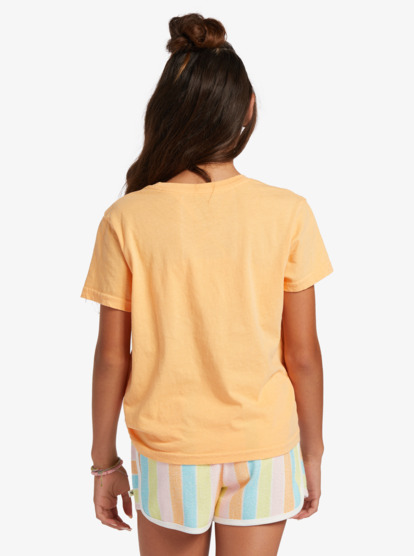 3 In Paradise - T-Shirt for Girls 4-16 Orange ARGZT03917 Roxy