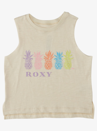 0 Pineapples - Sleeveless T-Shirt for Girls 4-16  ARGZT03965 Roxy