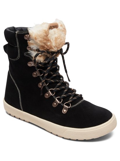 women's lace up snow boots with fur