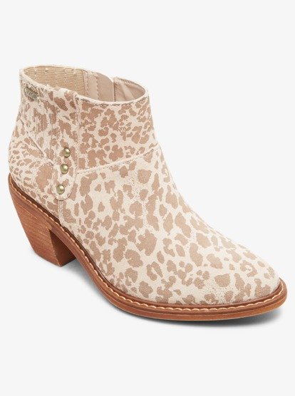 tan faux leather boots