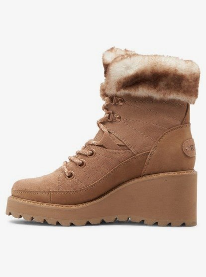 2 Kenzie Lace-Up Boots Beige ARJB700701 Roxy