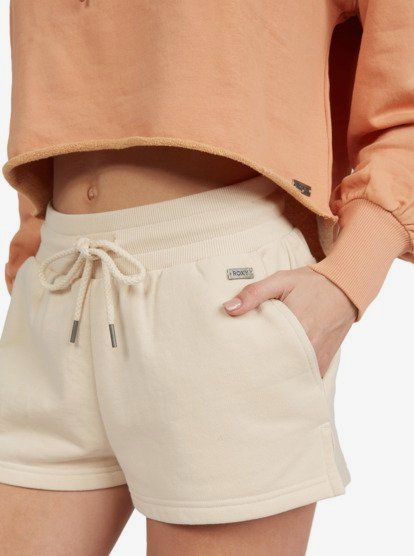 4 Morning Run Sweatshorts Beige ARJFB03058 Roxy