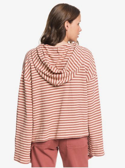Roxy Womens Pearling Oversized Poncho Hoodie Arjft03729