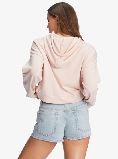 2 Surfing By Daylight Hoodie Pink ARJFT04021 Roxy