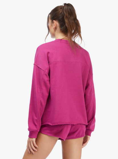 3 Come Around Crewneck Sweatshirt  ARJFT04036 Roxy
