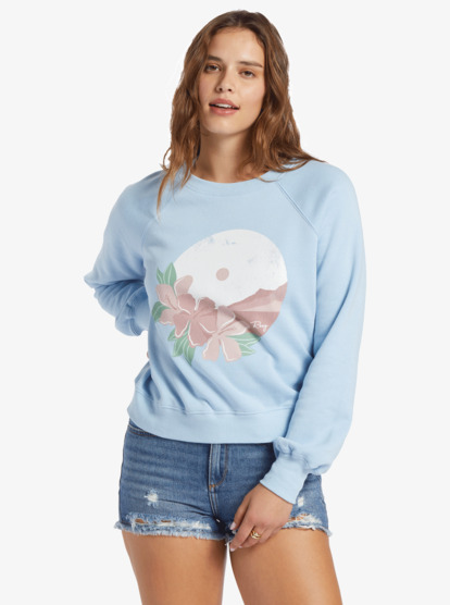 0 By The Bay Sweatshirt Blue ARJFT04147 Roxy