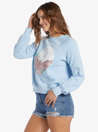 1 By The Bay Sweatshirt Blue ARJFT04147 Roxy