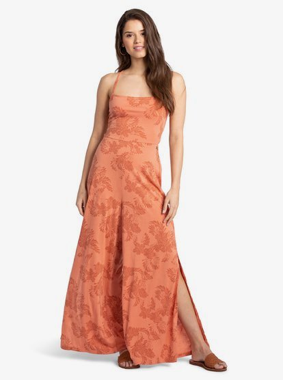 Roxy one last time strappy jumpsuit Clearance