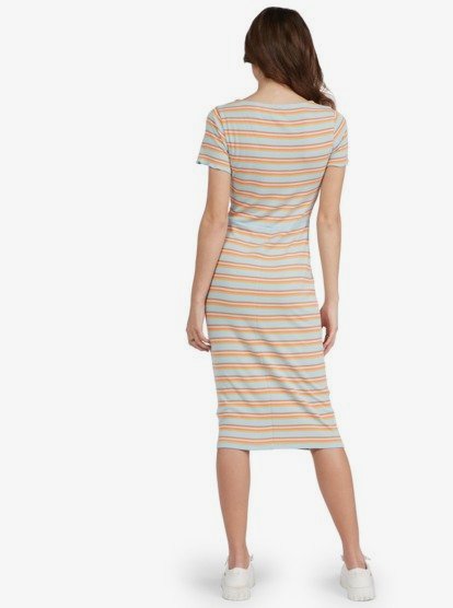 1 Bring It In Midi Dress Blue ARJKD03232 Roxy