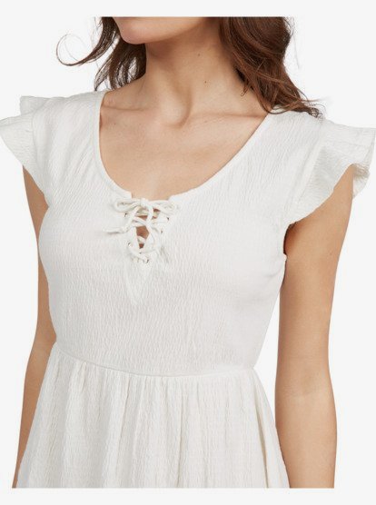 4 Born In Paradise Dress White ARJKD03234 Roxy