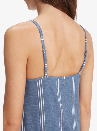 3 Promised Land Strappy Midi Dress Blue ARJKD03243 Roxy
