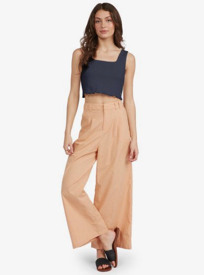 1 Good Days Ahead Cropped Top Blue ARJKT03342 Roxy