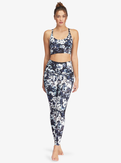 11 Kaileo Elongated Sports Bra Black ARJKT03373 Roxy
