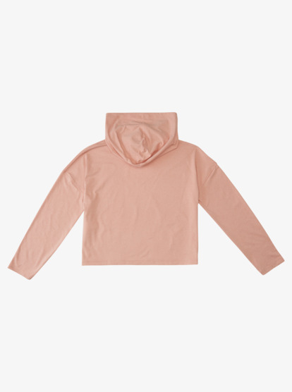 1 Sun Might Shine Long Sleeve Hooded T-Shirt Pink ARJKT03374 Roxy