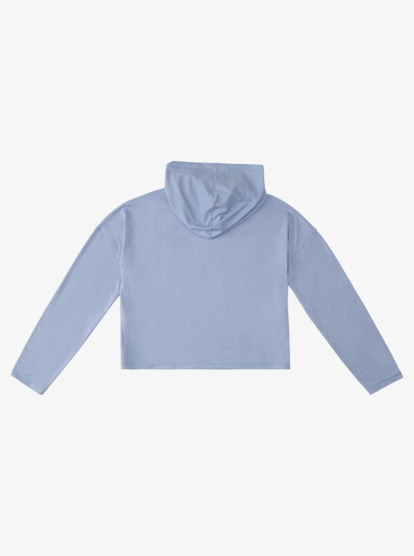 1 Sun Might Shine Long Sleeve Hooded T-Shirt Purple ARJKT03374 Roxy
