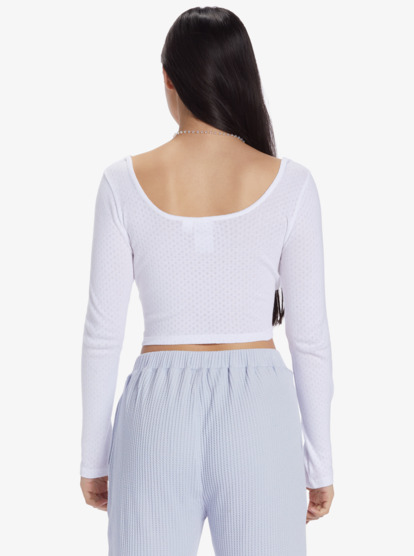 10 Chloe Kim - Long Sleeve Top for Women Blanc ARJKT03416 Roxy