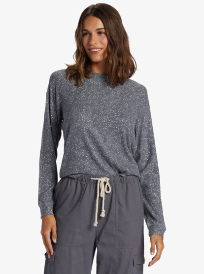 0 Anchors Away - Raglan Long Sleeve Top for Women Noir ARJKT03433 Roxy
