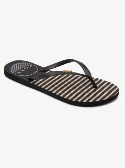 1 Viva Stamp Flip-Flops Grey ARJL100683 Roxy