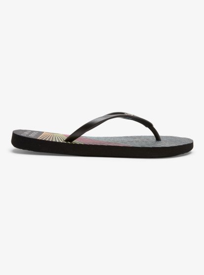 1 Viva Stamp Flip-Flops Black ARJL100683 Roxy