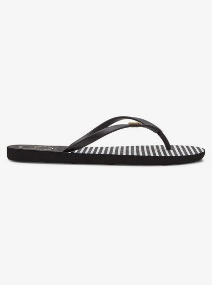 1 Viva Stamp Flip-Flops Black ARJL100683 Roxy