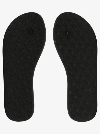 4 Viva Stamp Flip-Flops Black ARJL100683 Roxy