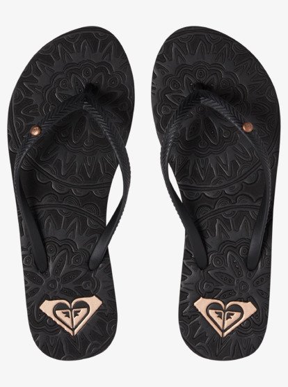 3 Antilles Sandals Black ARJL100798 Roxy
