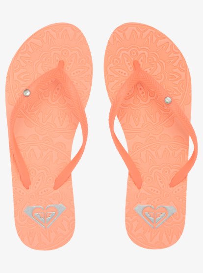 2 Antilles Sandals Orange ARJL100798 Roxy
