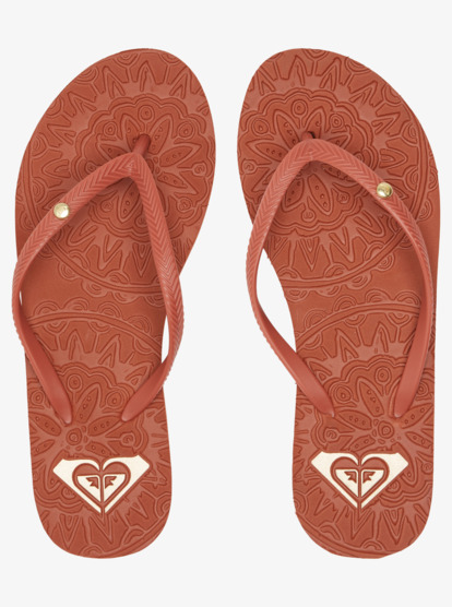 2 Antilles Sandals Red ARJL100798 Roxy