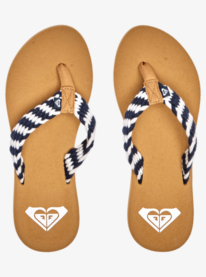 3 Porto Flip-Flops Blue ARJL100867 Roxy