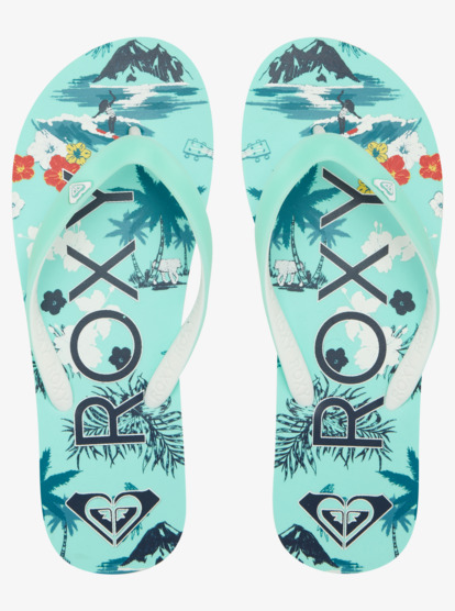 2 Tahiti Flip-Flops Blue ARJL100869 Roxy