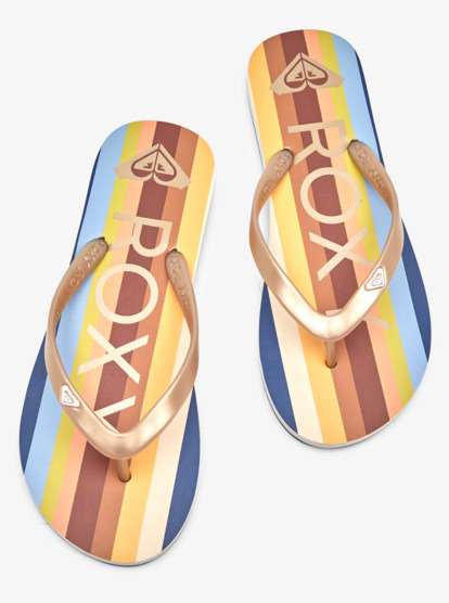 7 Tahiti Flip-Flops Yellow ARJL100869 Roxy
