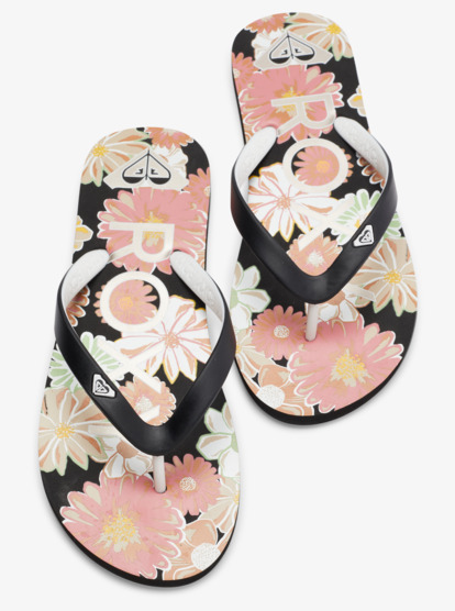 1 Tahiti Flip-Flops Black ARJL100869 Roxy