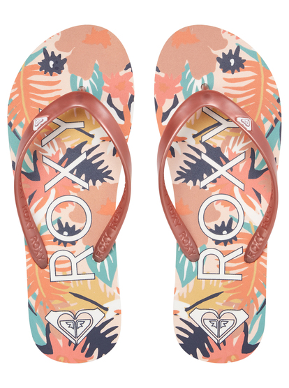 3 Tahiti - Sandales pour Femme Orange ARJL100869 Roxy