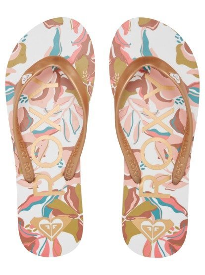 3 Tahiti Flip-Flops White ARJL100869 Roxy