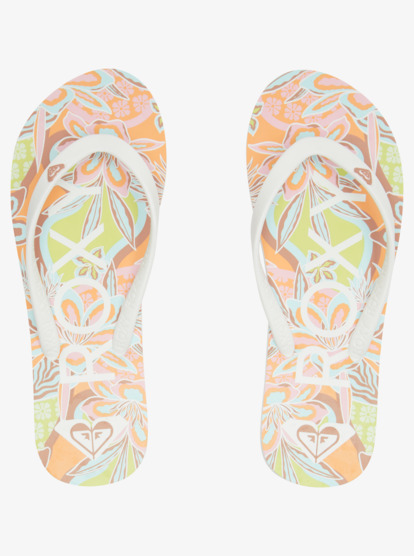 4 Tahiti Flip-Flops White ARJL100869 Roxy