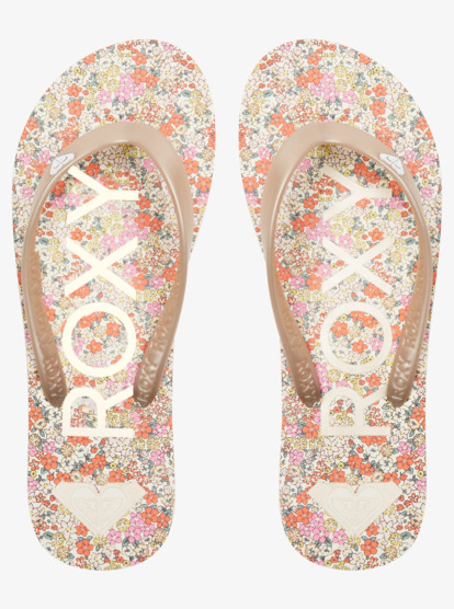 3 Tahiti Flip-Flops White ARJL100869 Roxy