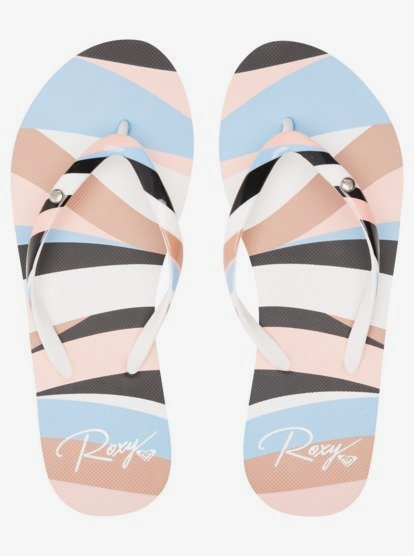3 Portofino Flip-Flops Brown ARJL100870 Roxy