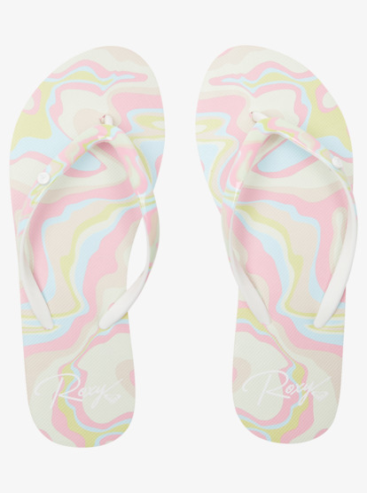 3 Portofino Flip-Flops Pink ARJL100870 Roxy